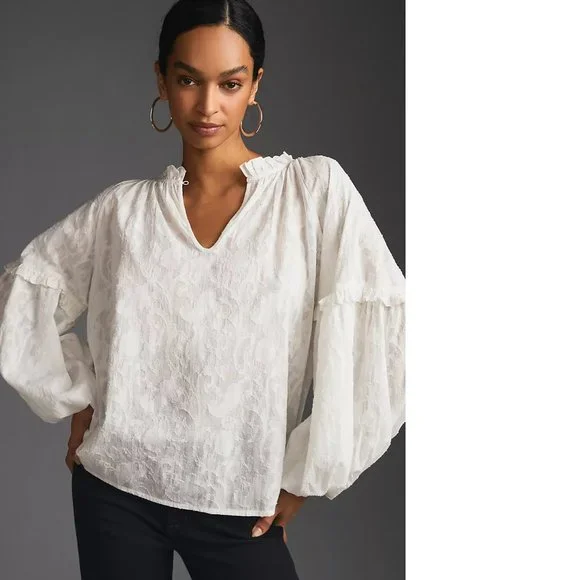 Anthropologie Forever That Girl Justine Blouse - Picture 4 of 6